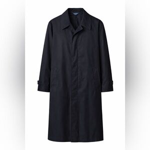 Towncraft Men's Dark Navy Trench Coat Tall XL